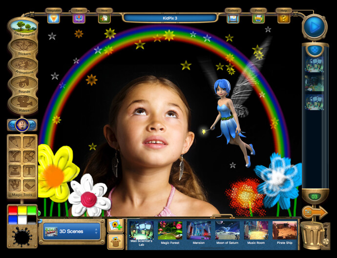 KID PIX 5 Top Features